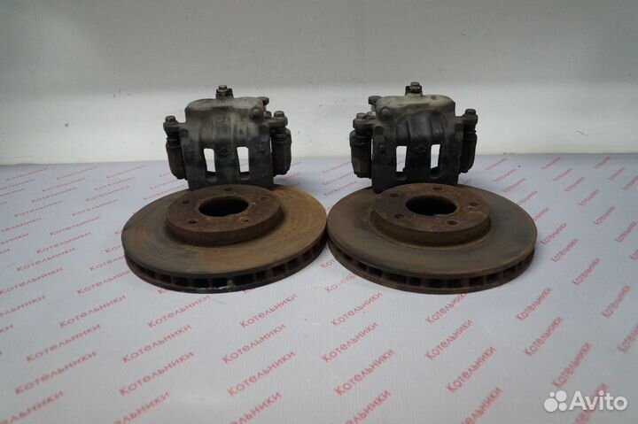 Nissan суппорта 2 поршня (комплект)