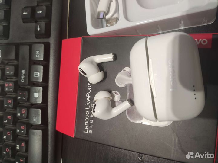 Наушники Lenovo LivePods LP1s