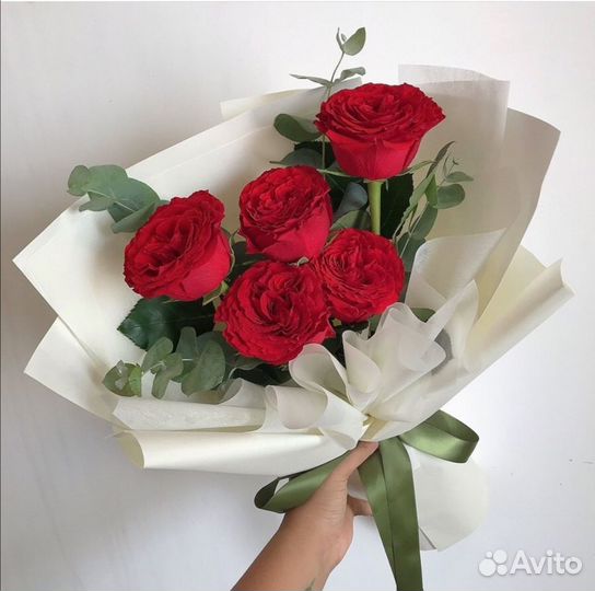 Красные Розы от 1шт