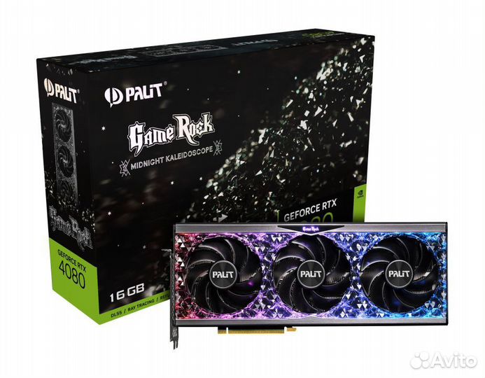 Видеокарта Palit GeForce RTX 4080 GameRock