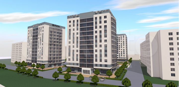 1-к. квартира, 38,8 м², 3/12 эт.