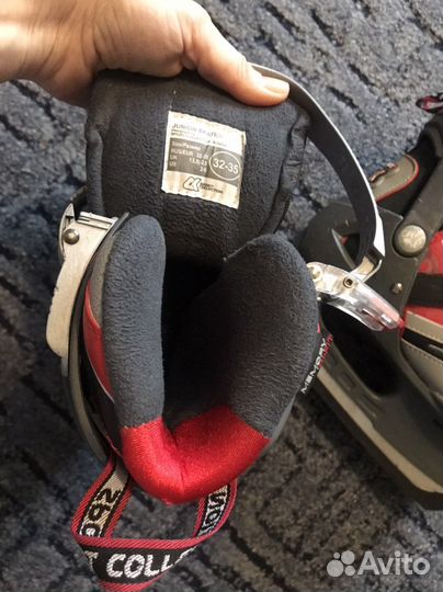 Коньки для мальчика раздвижеые 32-35 разм