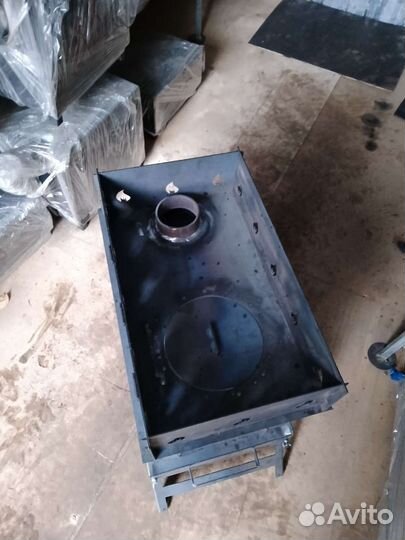 Печка для мобильной бани