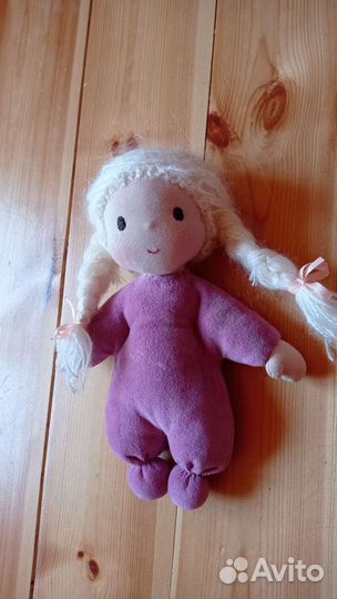 Текстильная кукла по вальдорфским мотивам