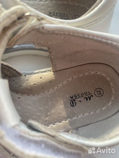 Туфли для девочки 25 размер