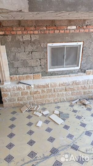 Облицовка дагестанским камнем. Дома под ключ