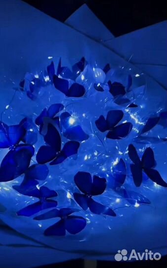 Букет с бабочками