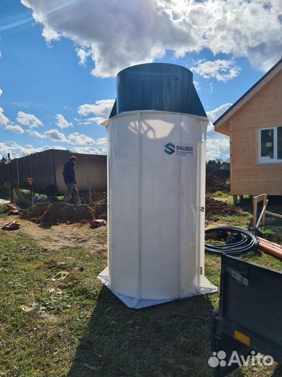 Септик под ключ за один день