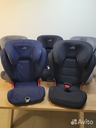 Автомобильное кресло britax romer kidfix синее