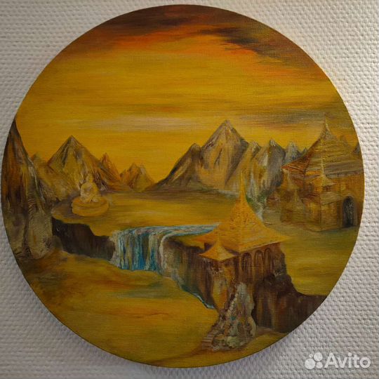 Картина холст масло 