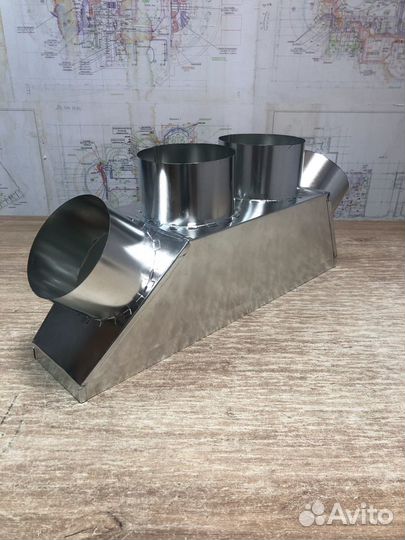 Вентиляция. Пленумы, адаптеры, кухонные зонты