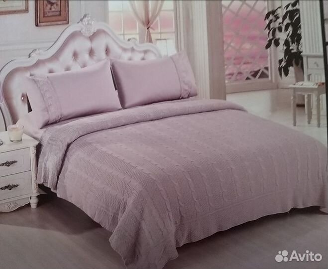 Плед покрывало Celin Home,сиреневый,новый,200х230