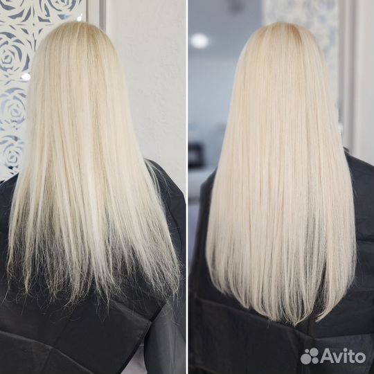 Наращивание волос,снятие,коррекция,окрашивание