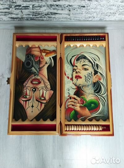 Нарды ручной работы