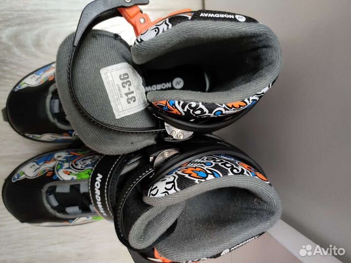 Коньки детские раздвижные