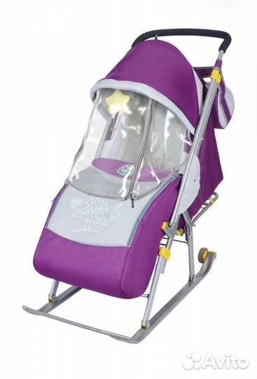 Детские санки коляска