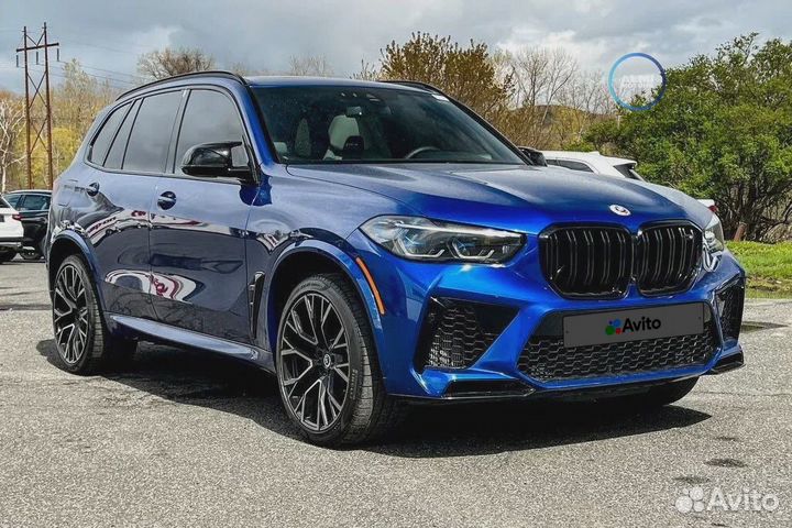 BMW X5 M 4.4 AT, 2022, 375 км