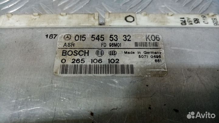 Б/У Блок управления ASR Mercedes Benz