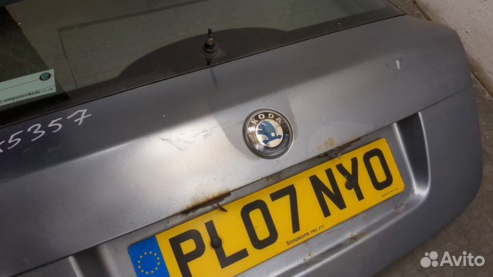 Фонарь (стоп-сигнал) Skoda Fabia, 2007