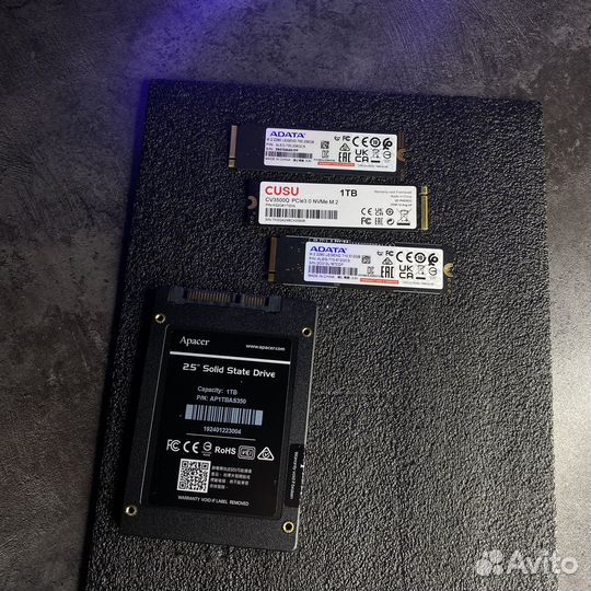 Ssd / m.2 256,500, 1000gb