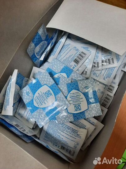 Салфетки антисептические спиртовые