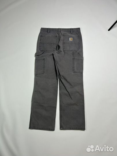 Carhartt double knee pant distressed work wear