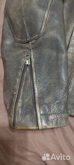 Винтажная мотокуртка