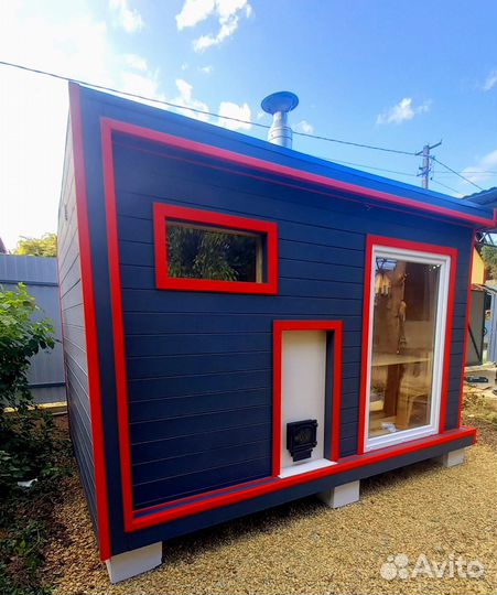 Модульная баня в наличии под ключ