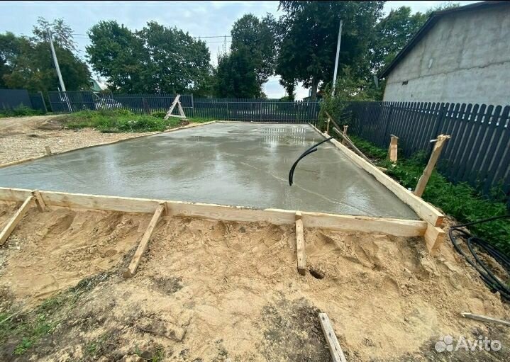 Заливка фундамента под ключ