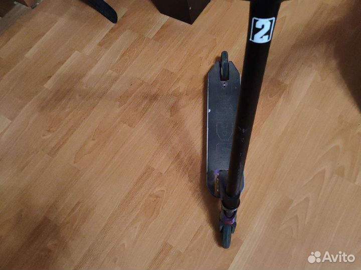 Самокат Vokul Saga, черный / бензин