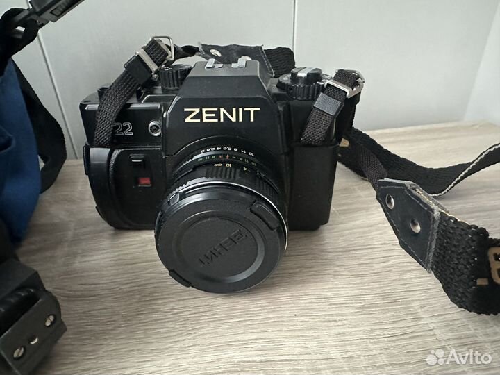 Фотоаппарат Зенит-122 1994г и вспышка фэ-30 Новые