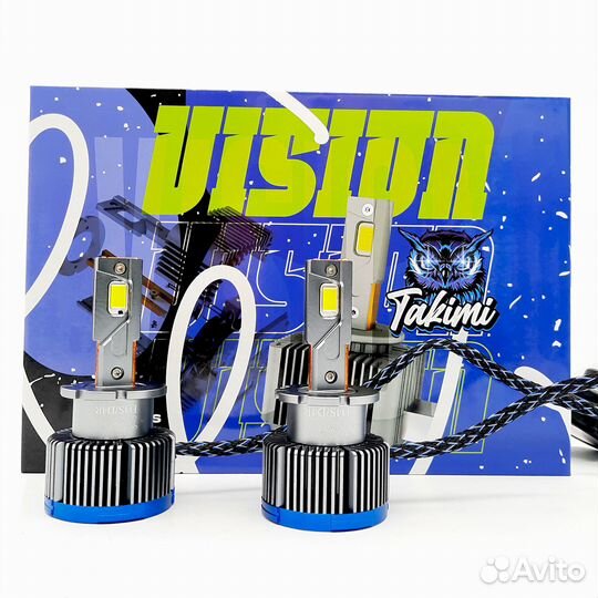 Светодиодные LED лампы Takimi Vision D4S 6000К,12V