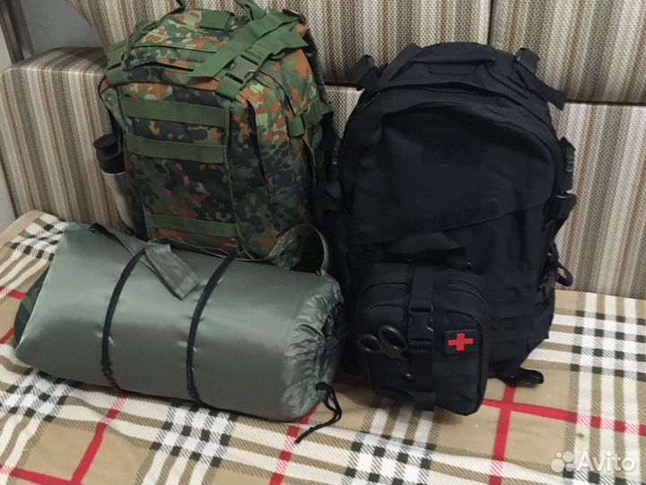 Рюкзак 40 литров Тактика охотника и рыбака
