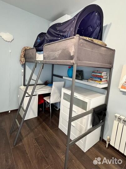 Детская кровать IKEA двухярусная