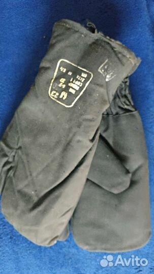 Рукавицы меховые трехпалые