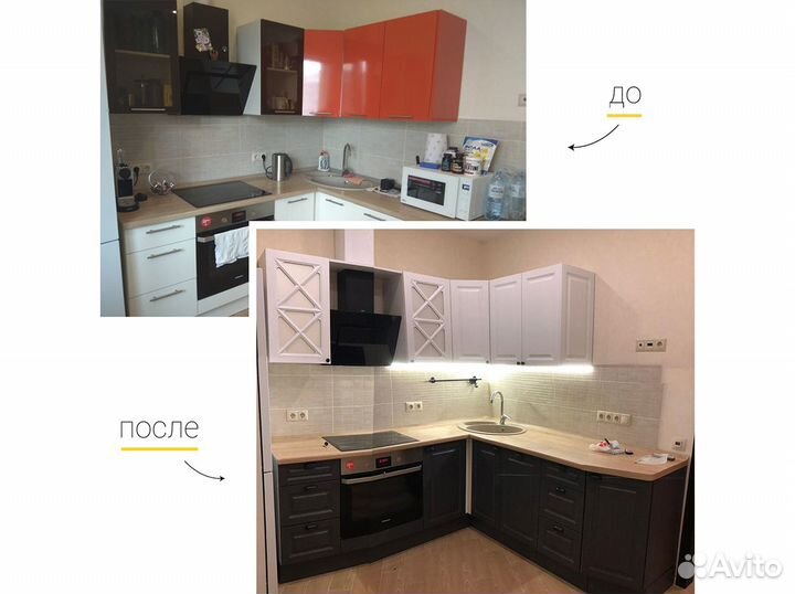 Замена столешницы на кухне