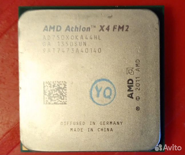 Процессор AMD Athlon II X4, 750X