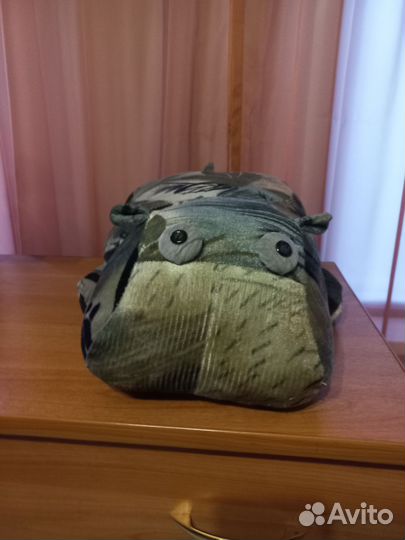 Игрушка бегемот ручной работы