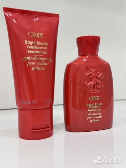 Oribe Bright Blonde тревел/мини шампунь+кондиц