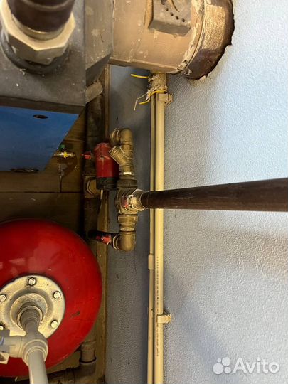 Твердотопливный котел бу в комплекте