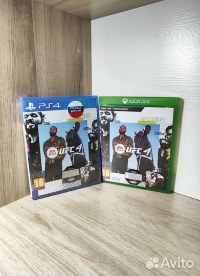 Диски, игры для приставки xbox/ps. UFC