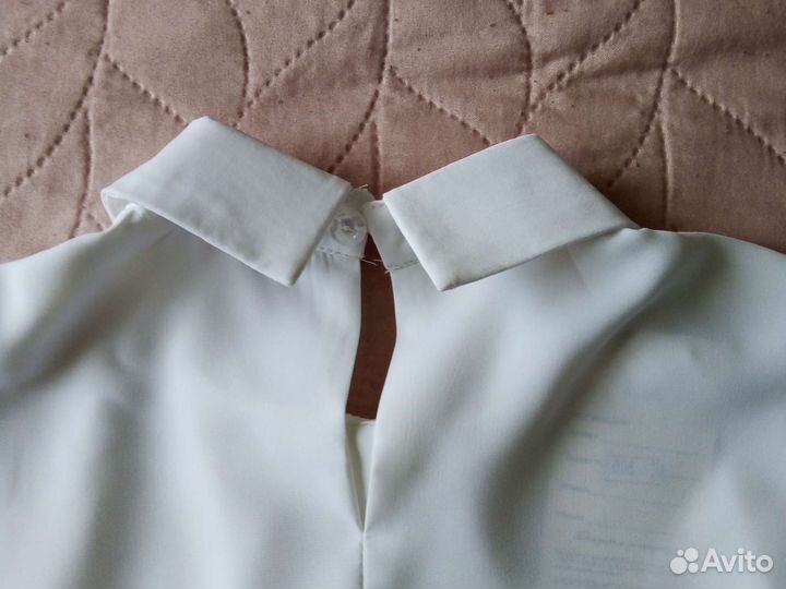 Блузка школьная белая