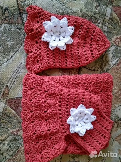 Детское платье+ панамка