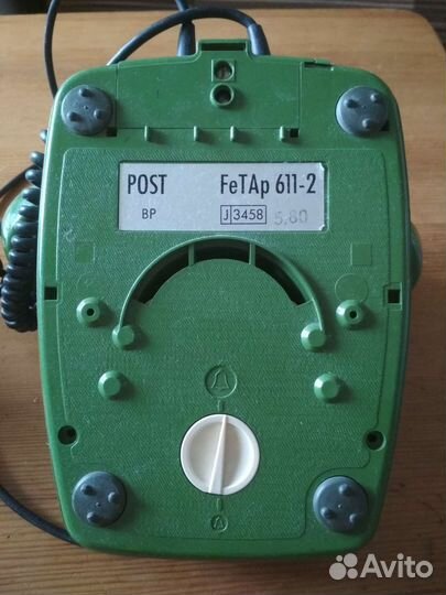 Старый дисковый телефон FeTAp 611-2