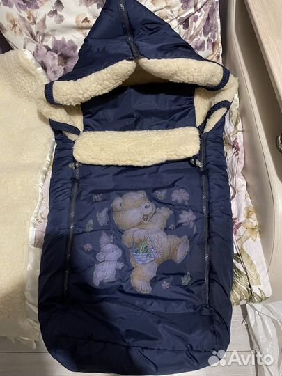 Конверт на выписку зимний