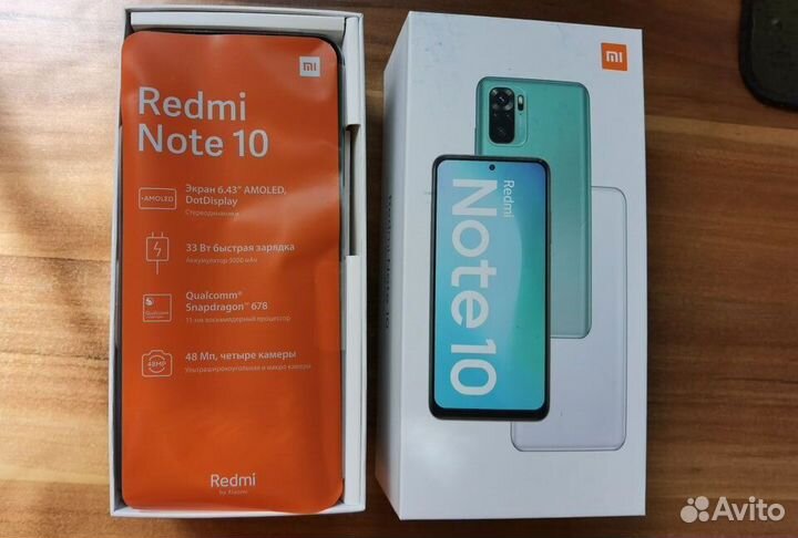 Xiaomi Redmi Note 10, 4/64 ГБ