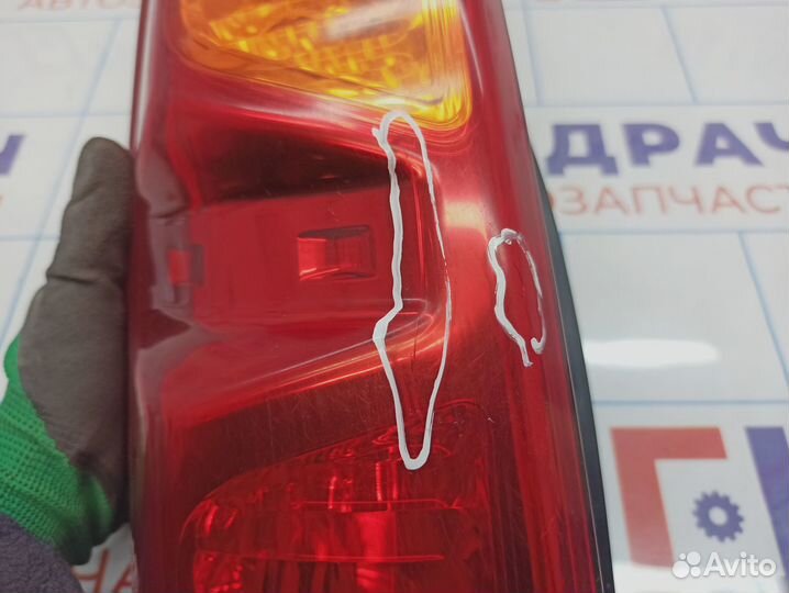 Фонарь задний левый Nissan X-Trail (T31) 26555-JG0