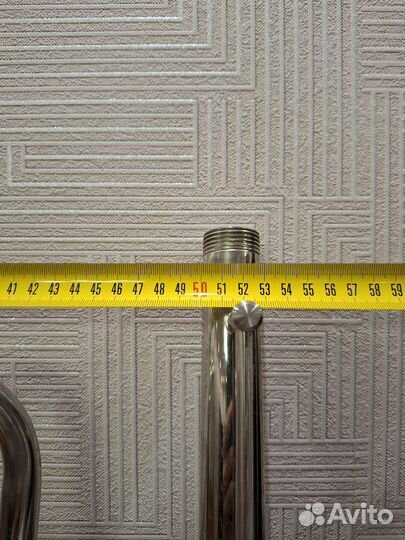 Полотенцесушитель водяной из нержавеющей стали