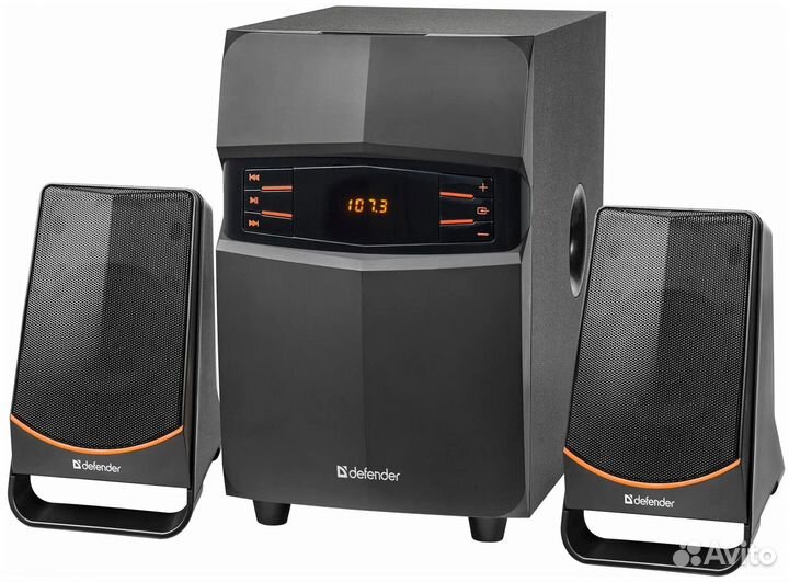 Фронтальные колонки Defender X181, черный