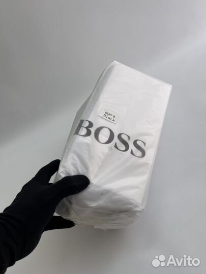 Hugo boss сумка кожаная